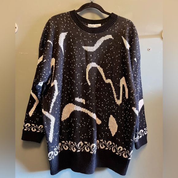 Dancer USA measures as size L/XL vintage no size tag black/ white - Picture 5 of 7